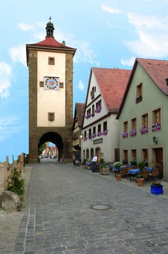Hotel Restaurant Cafe Uhl Rothenburg ob der Tauber Luaran gambar